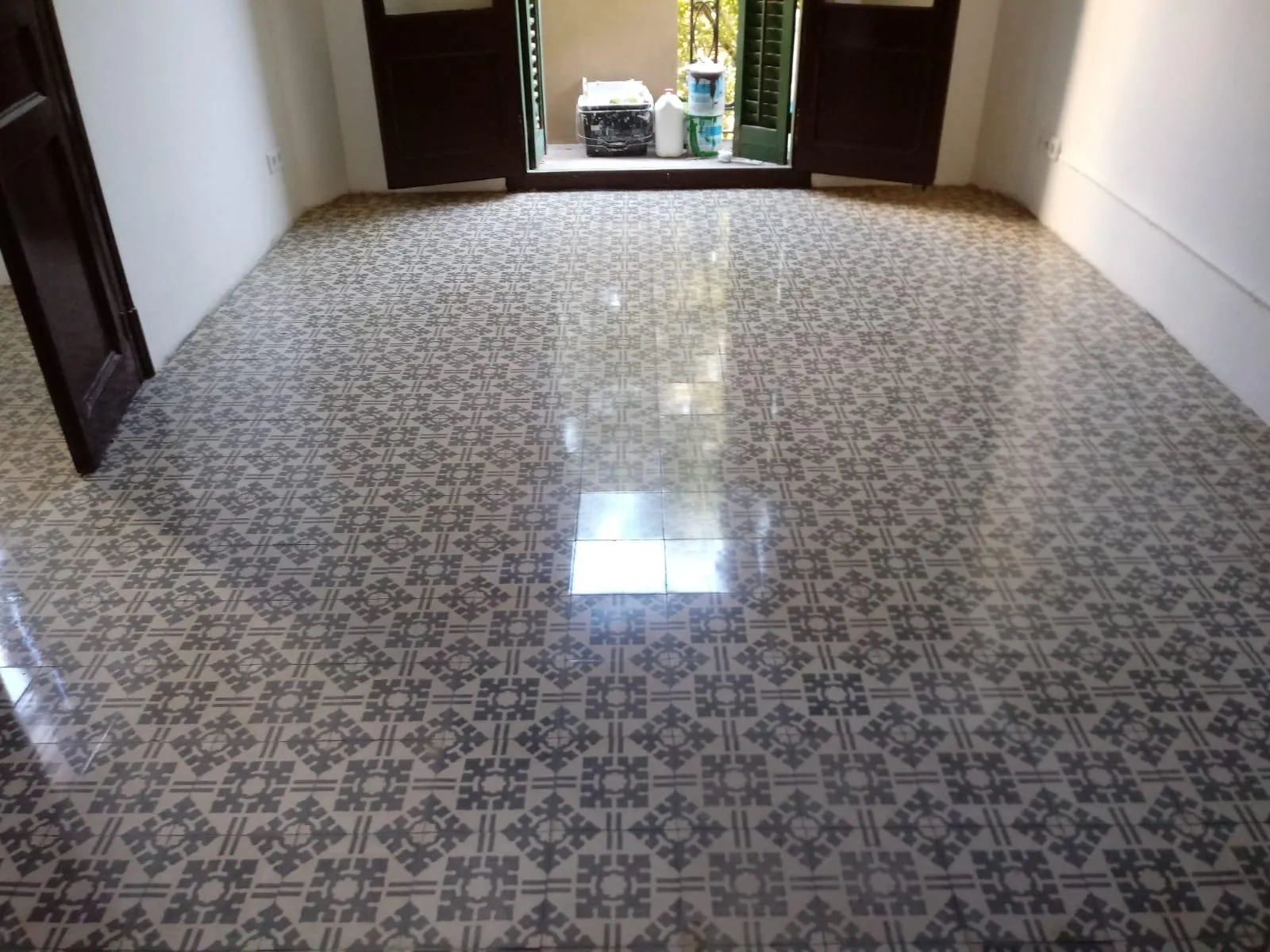 Detalle del tratamiento en suelo hidráulico